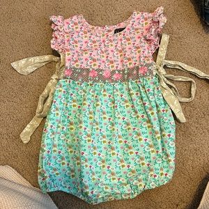 Mustard Pie bubble suit romper Size 18 months